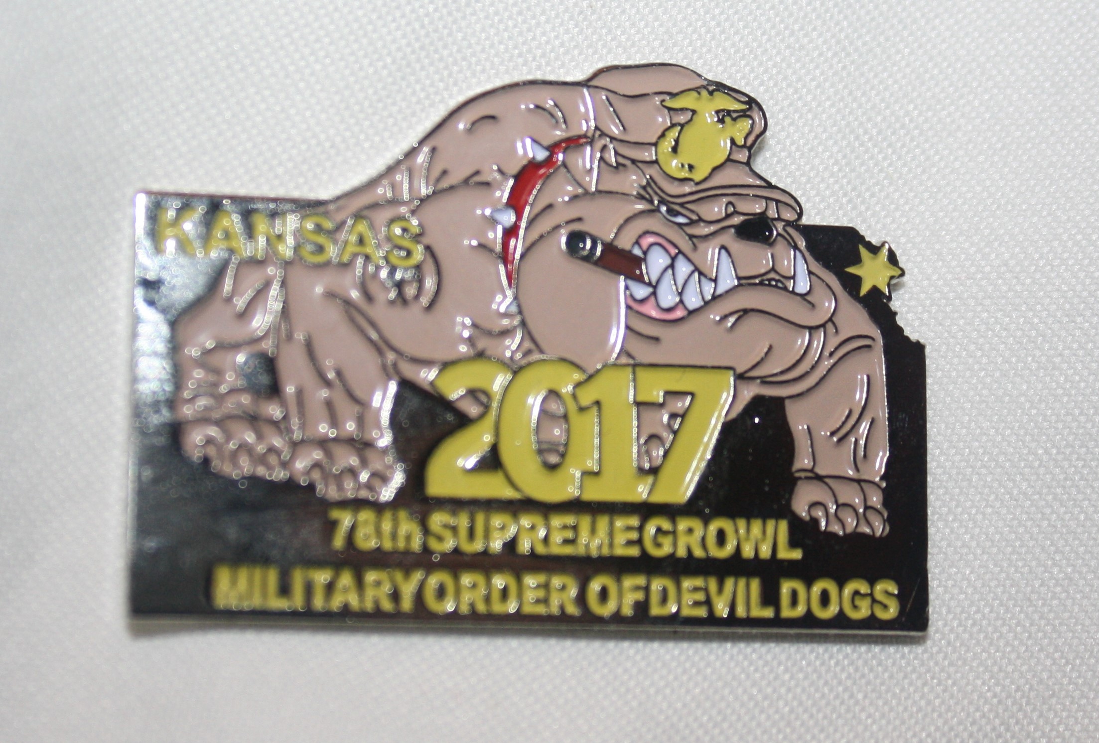 2017 Supreme Growl Pin