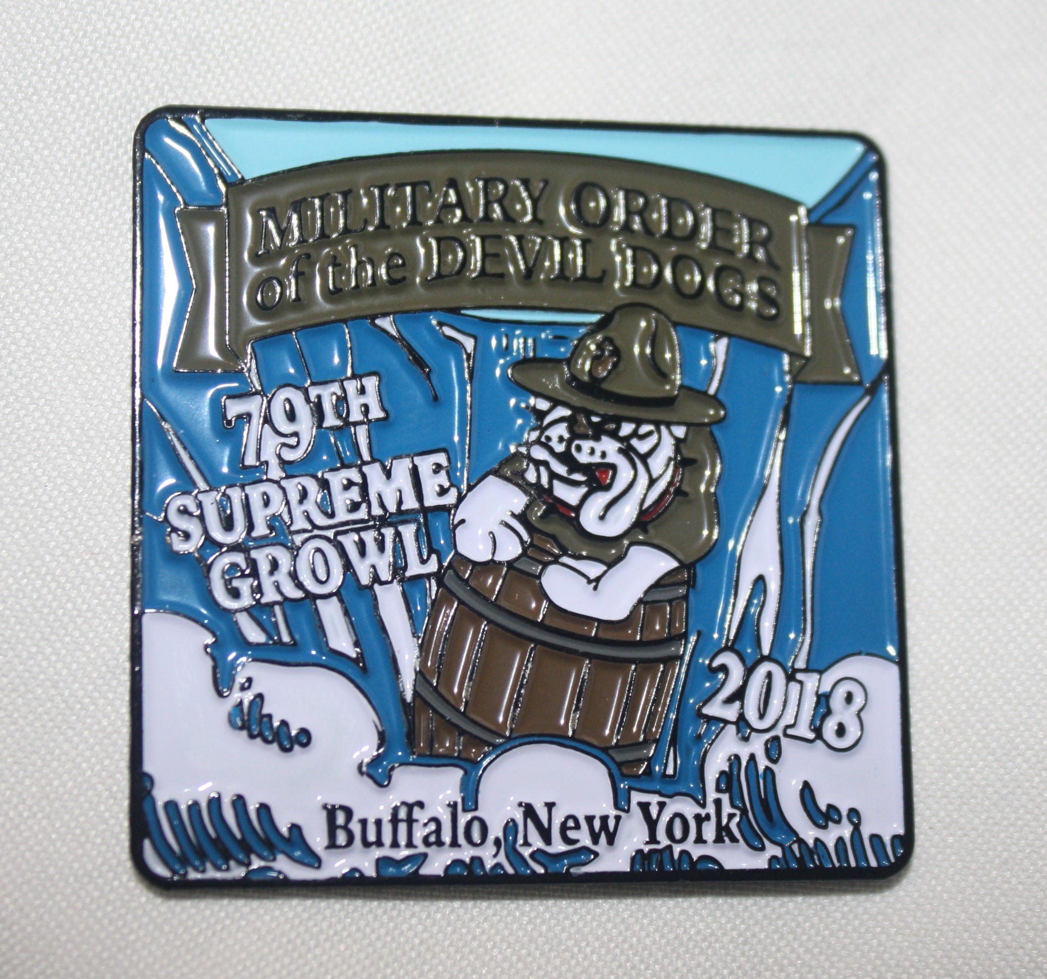 2018 Supreme Growl Pin