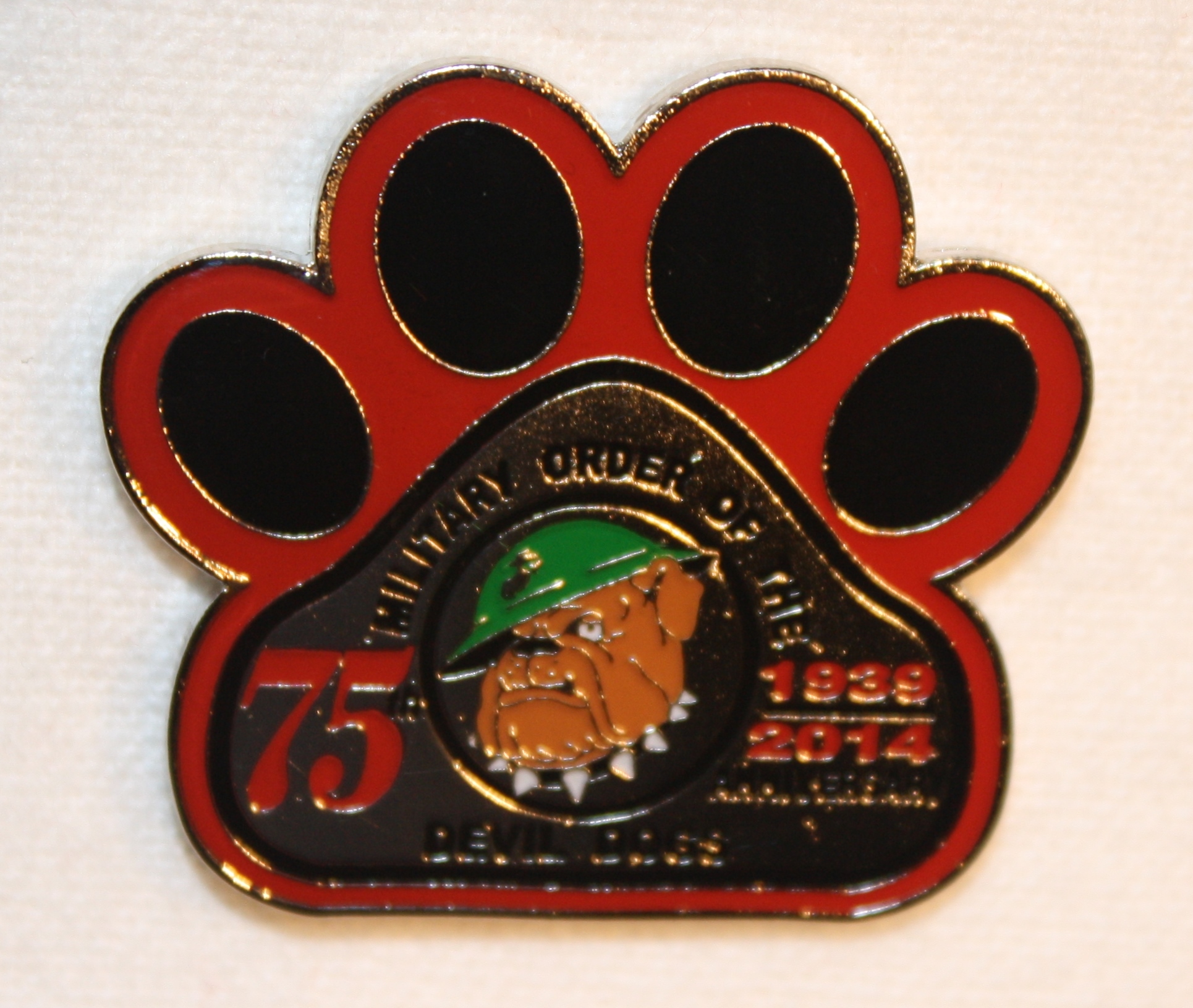 75th Anniv Lapel Pin