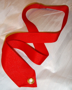Red Collar w/grommet