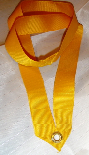 Gold Collar w/grommet