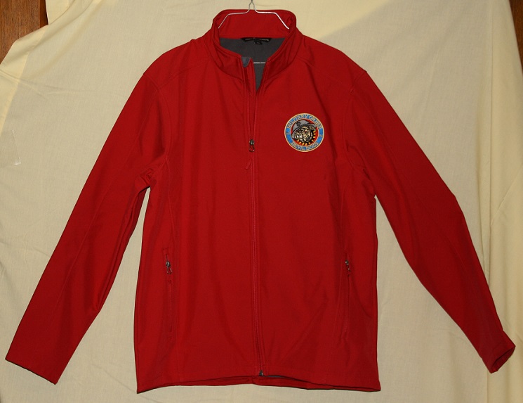 Red Jacket with Color MODD Logo